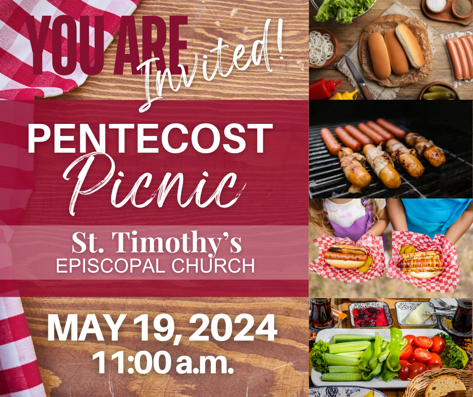 2024 Pentecost Picnic – St. Timothy's Episcopal Church